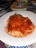 Linguine glutenfree con sugo di baccalà