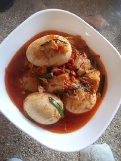 Foto resep Telur Ala Saus Padang