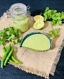 Dahi Pudina Chutney