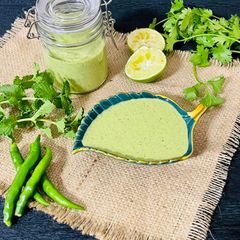 Dahi Pudina Chutney A picture of Dahi Pudina Chutney.