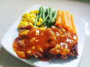 Gambar steak sapi teflon