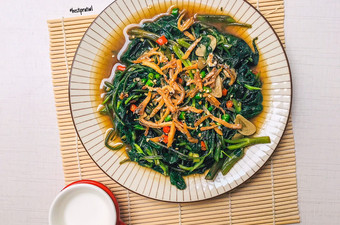 Resep Tumis Kangkung Teri Cabe Rawit yang Bisa Manjain Lidah