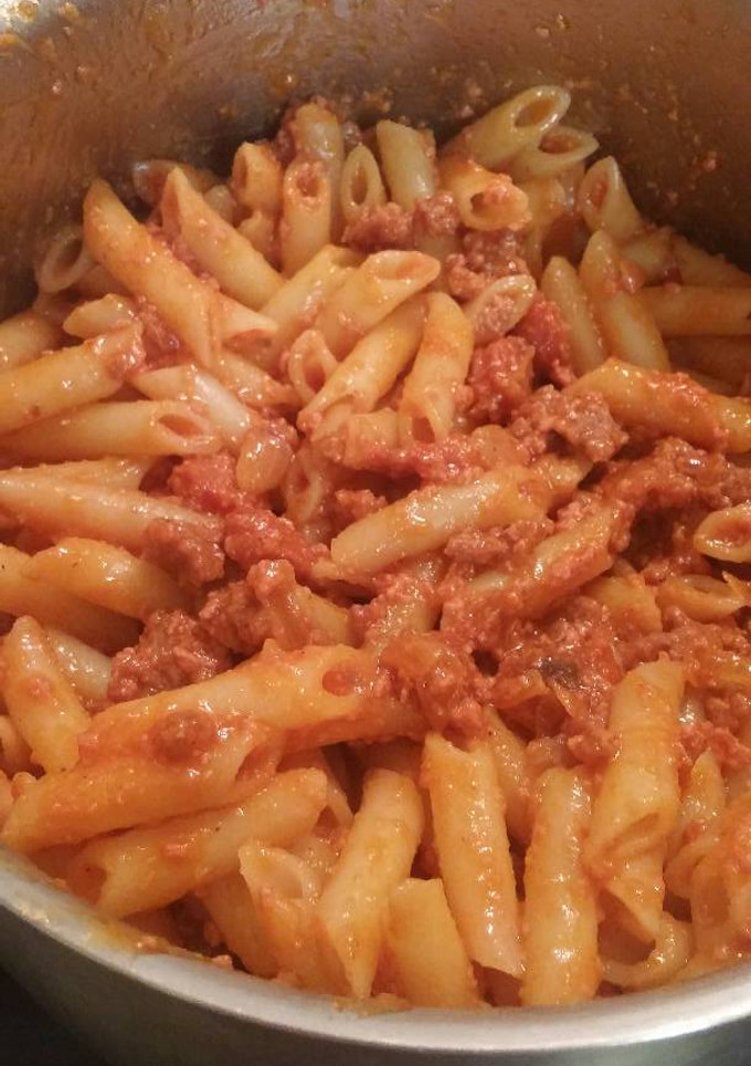 Una foto de Macarrones con Chorizo