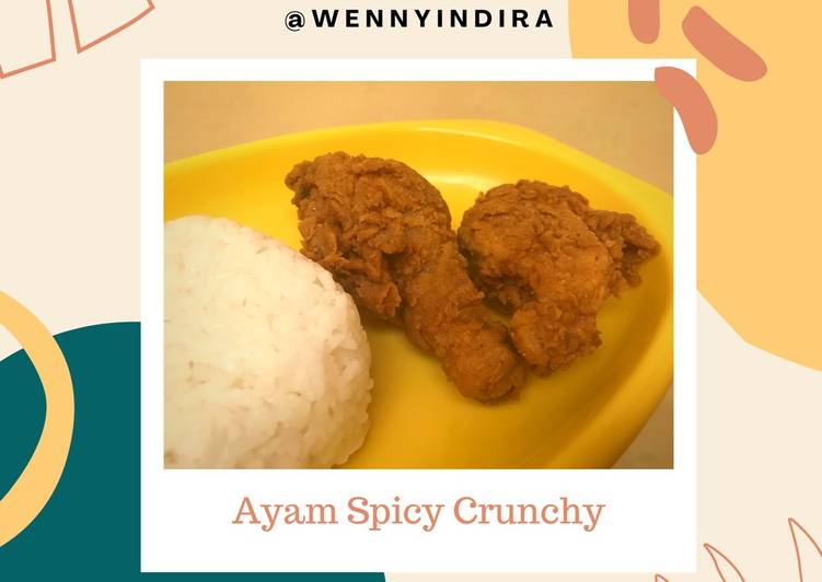 Bagaimana Menyiapkan [58] Ayam Spicy Crunchy Anti Gagal
