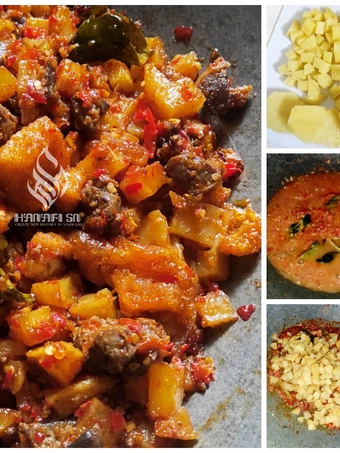 Cara Mudah Membikin Resep  SAMBAL GORENG KENTANG ATI, AMPELA, KRECEK BY HSN yang Bikin Ngiler, Enak Banget