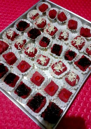 Foto resep Red Velvet Potong