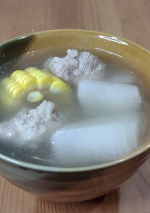 蘿蔔排骨湯 的食譜成品照片