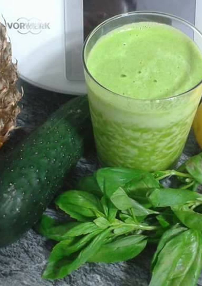 Una foto de Batido detox cero azúcar