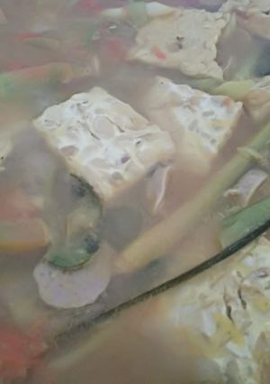Foto resep 04. Garang Asem Tempe tanpa santan mudah dan segerrrr