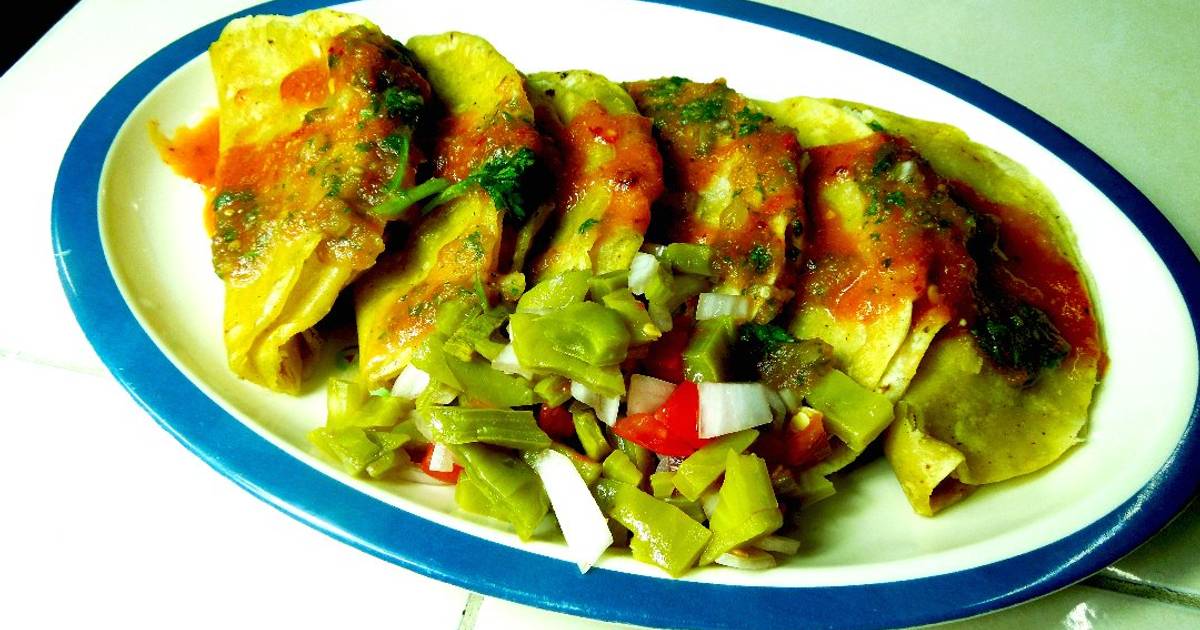 Tacos al vapor Receta de Rico Sabor Cookpad