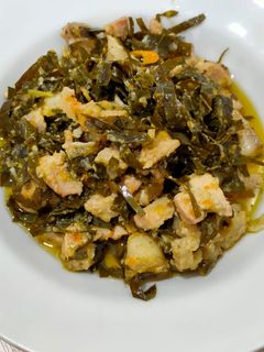 Foto resep Daging Samcan Cah Daun Pangi