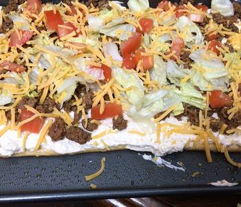 The New Way Prepare Recipe Mini taco pizza Delicious and Healthy