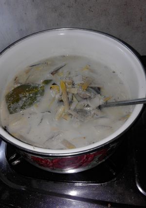 Foto resep Opor Jantung Pisang