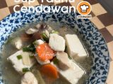 Sup Tauhu Dengan Cendawan