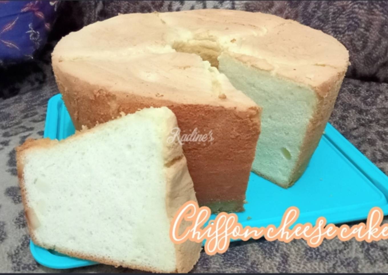 Cheese chiffon cake
