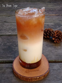 Foto resep Ice Milk Tea Brown Sugar