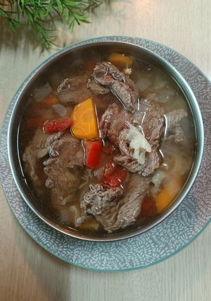 蕃茄牛肉湯 的食譜成品照片