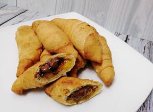 Foto resep Pisang molen coklat praktis (tanpa alat penggiling)