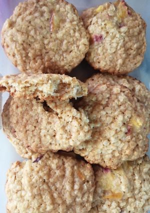 Una foto de Galletitas de avena y pelón
