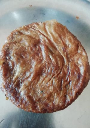 A picture of Sweet poori.