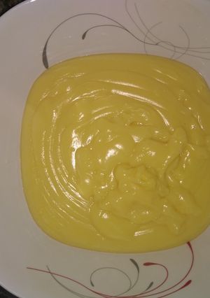 Una foto de Crema pastelera