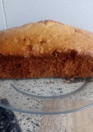 Una foto de Budín de turrón