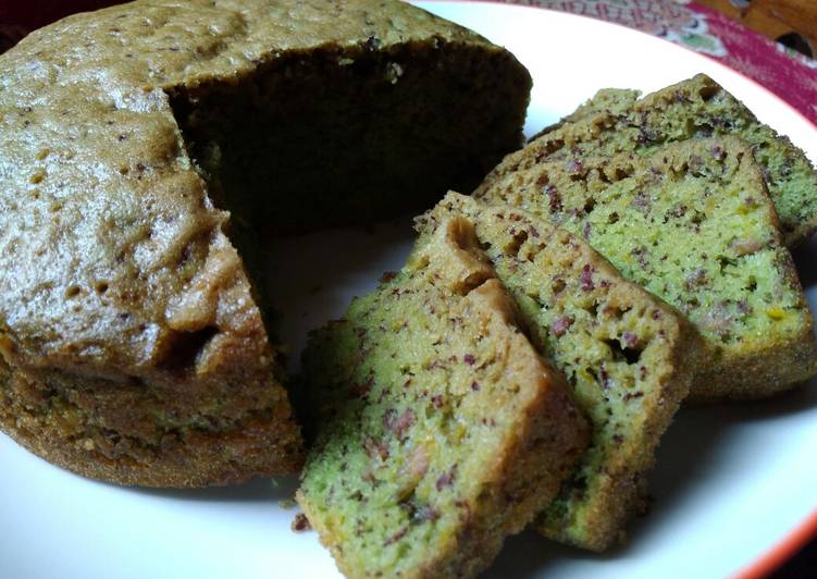 Cara Gampang Membuat Bolu pisang pandan kukus Anti Gagal