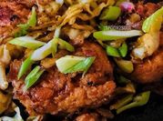 A picture of cabbage vada