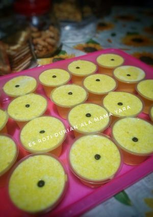 Foto resep Es Roti Durian Cup