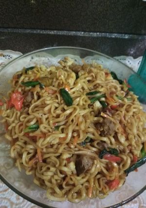 Foto resep Mie goreng ati ampela