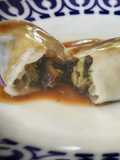 Rollito vietnamita de repollo y shiitake