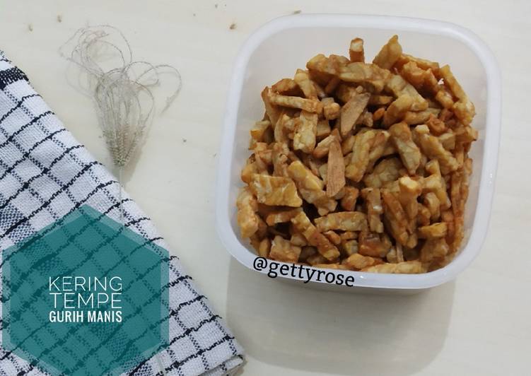 Resep Kering Tempe Gurih Manis Anti Gagal