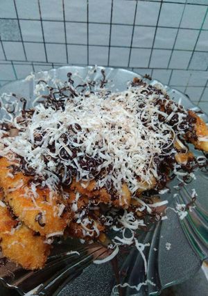 Foto resep Pisang crispy keju cokelat