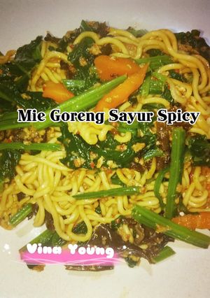 Foto resep Mie Goreng Sayur Spicy