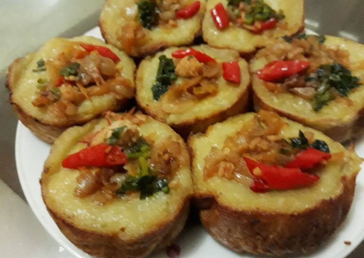 Resep Bolu singkong panggang gurih yang Lezat Sekali