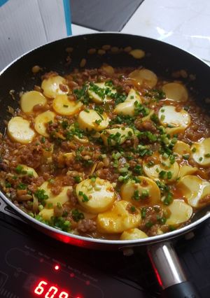 Hình của món Đậu hủ tứ xuyên.