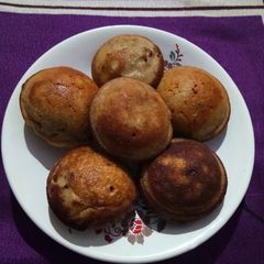 A picture of वैनिला आटा अप्पे केक.