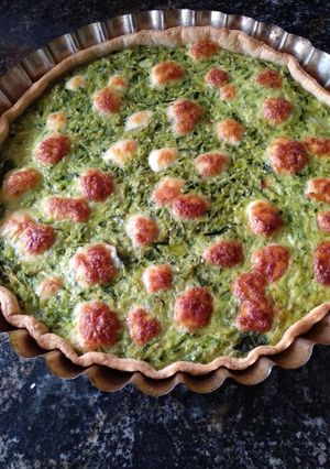 Una foto de Tarta de zapallitos
