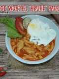 Mie Wortel "Abuih" Padeh ala minang