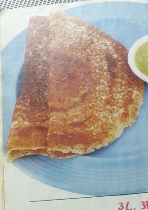 A picture of Oats dosa.