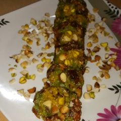 Dates dry fruits roll A picture of Dates dry fruits roll.