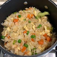 A picture of Shrimp Fried Rice.