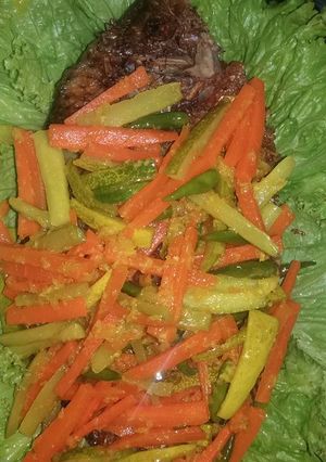 Foto resep Ikan gurame acar kuning