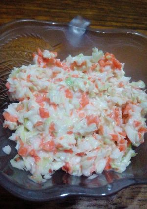 صورة لوصفة سلطة الكول سلو..بنفس طعم سلطة كنتاكي..وتحدى