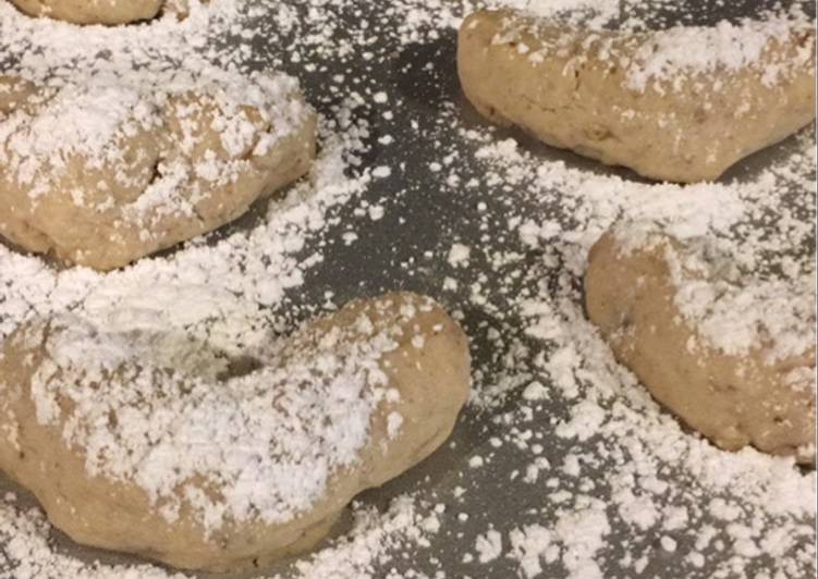 Steps to Prepare Homemade Kipfel cookies