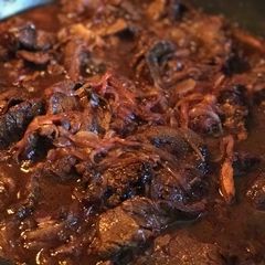 A picture of Bistek Filipino Beef Steak.