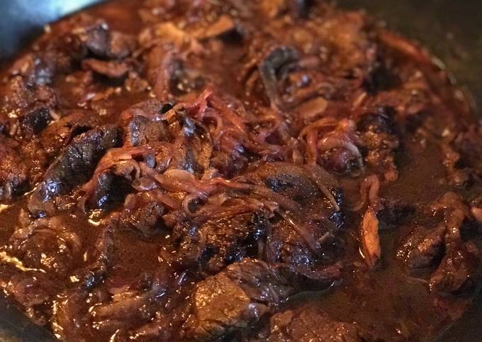 Recipe of Any-night-of-the-week Bistek Filipino Beef Steak