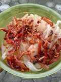 Mie aci / cirambay viral versi tepung tapioka