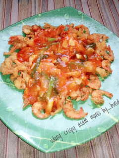Foto resep Udang Crispy Asam Manis