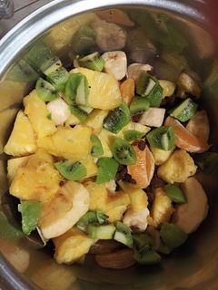 Gyümölcs saláta recept fotója
